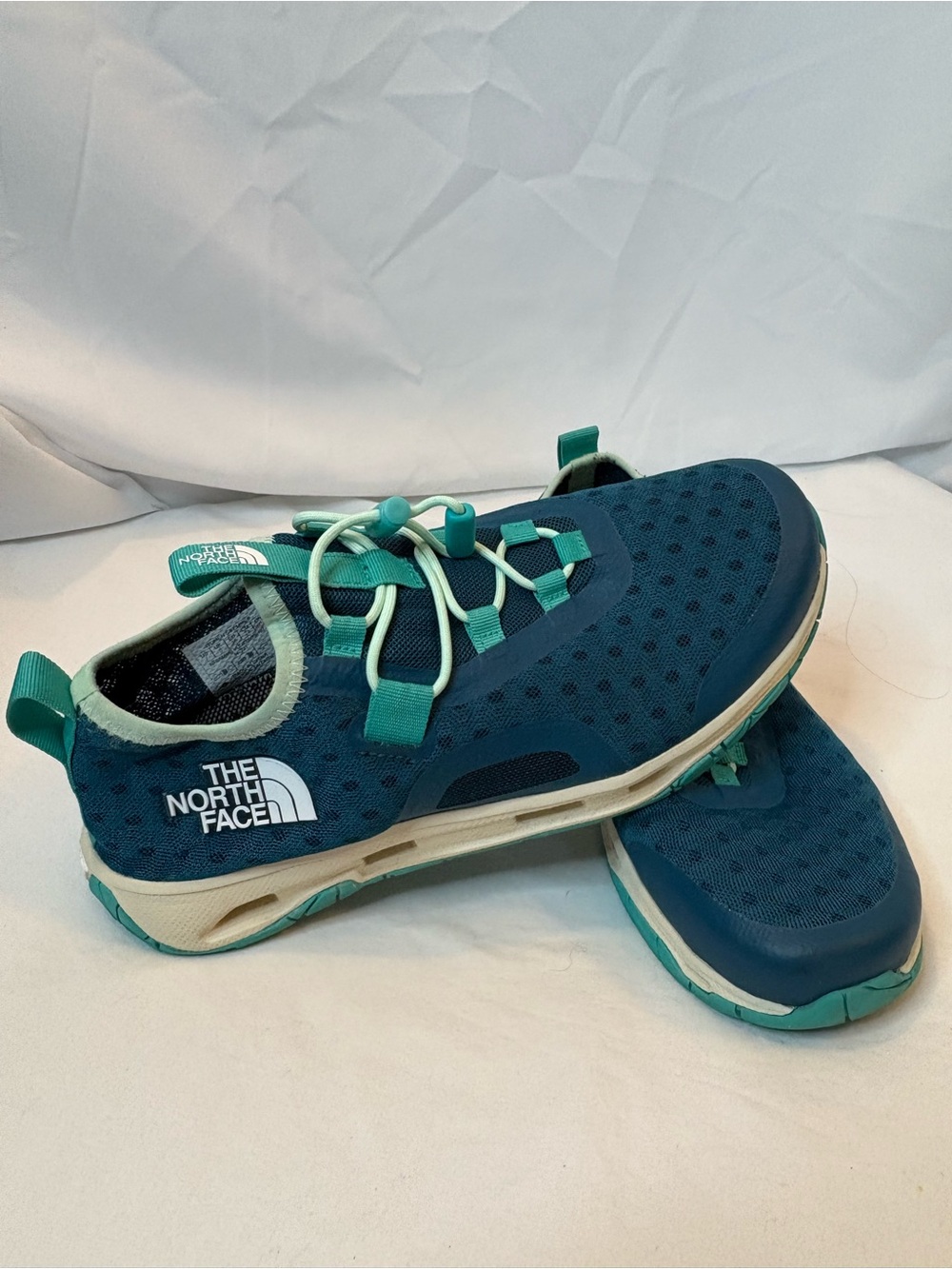 The North Face Teal and Aqua Lightweight Mesh Trainers